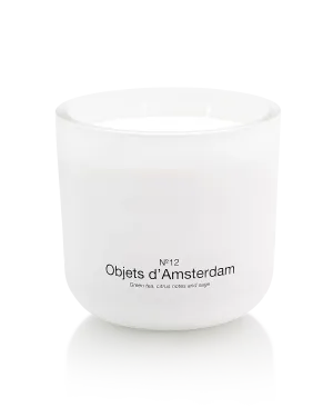 Geurkaars XXL 900 gr-  No.12 Objets d'Amsterdam