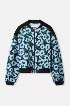 jacket wild flowers blue