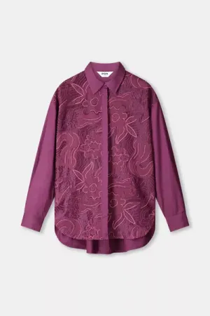 blouse dashing plum