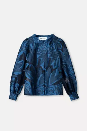 blouse dashing nights organza