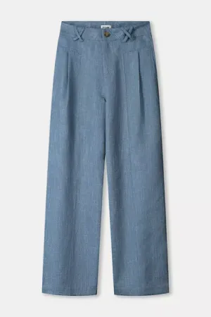 pants bloucle dawn blue
