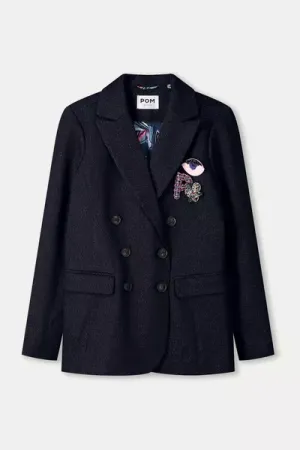 blazer dark shimmer