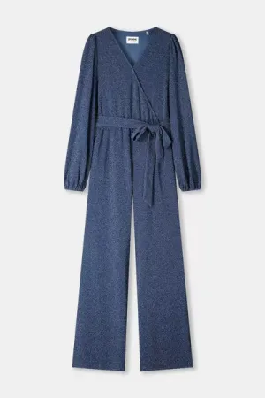 jumpsuit glitter noir