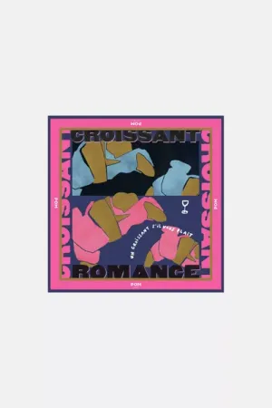Shawl croissant romance small