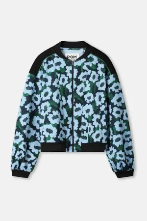 jacket wild flowers blue