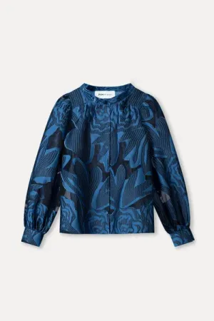 blouse dashing nights organza