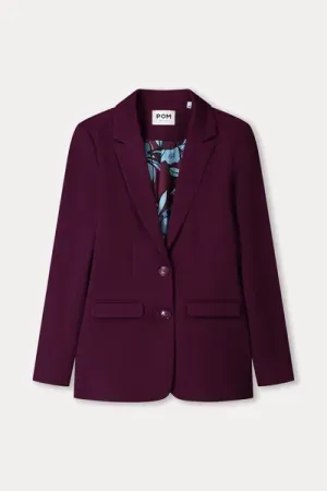 Blazer chloe plum